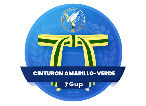 Teoría 7 Gup Escola Balear - Cinturón Amarillo punta Verde